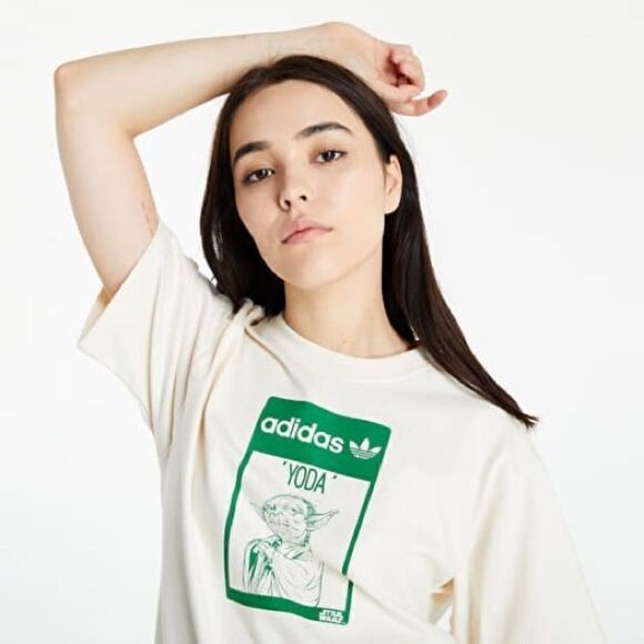 Adidas Yoda Gender Neutral Crop T-Shirt - Picture 1 of 11